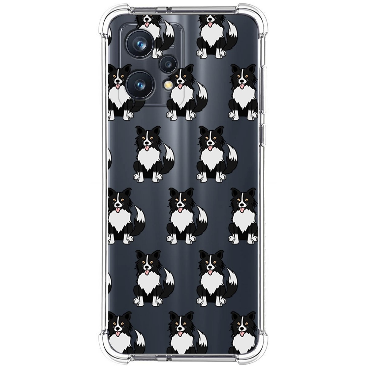 Funda Silicona Antigolpes para Realme 9 Pro Plus 5G diseño Perros 07 Dibujos