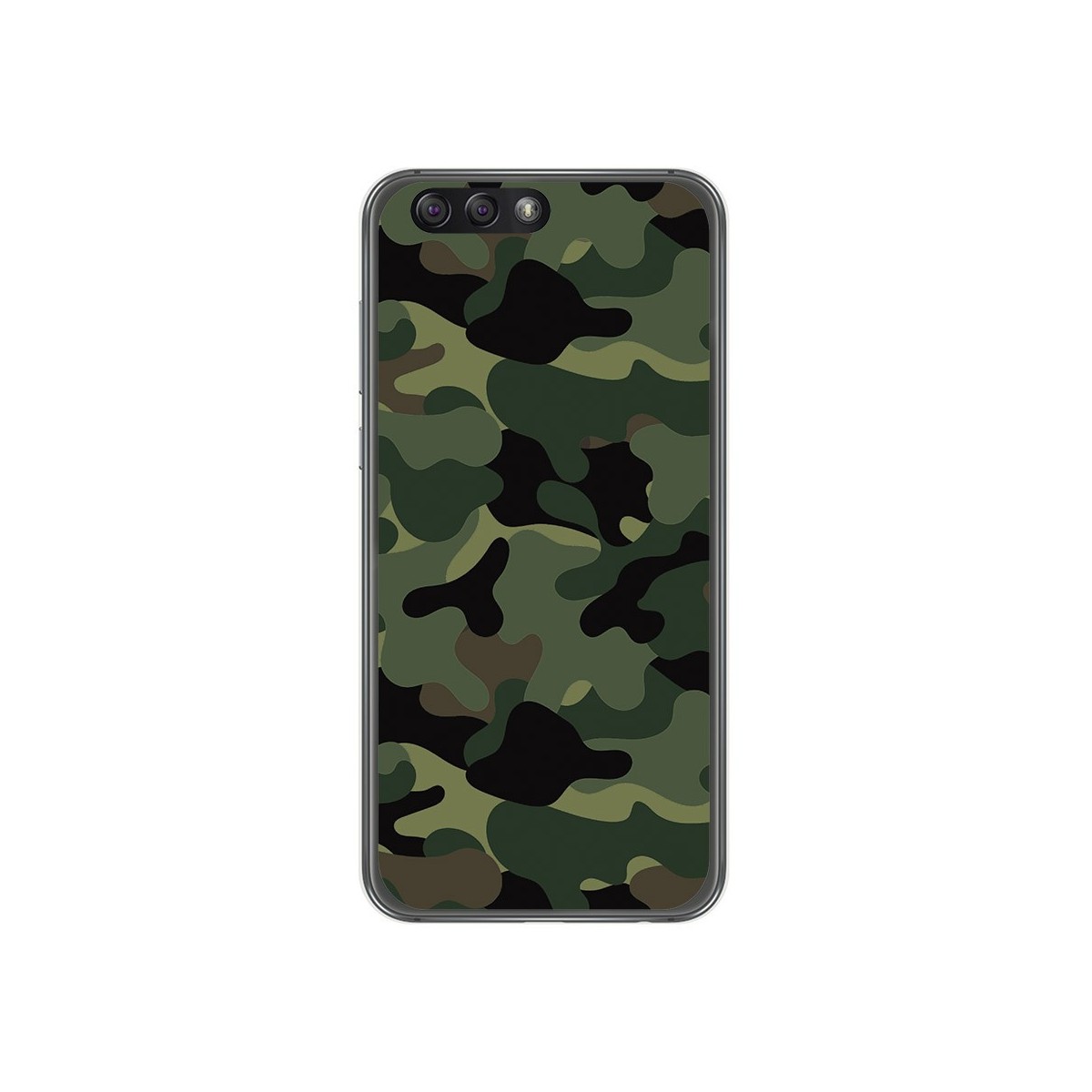 Funda Gel Tpu para Asus Zenfone 4 5.5" Ze554Kl Diseño Camuflaje Dibujos