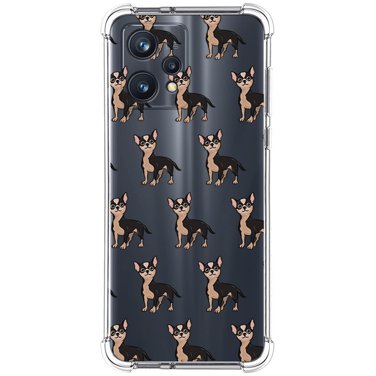Funda Silicona Antigolpes para Realme 9 Pro Plus 5G diseño Perros 11 Dibujos