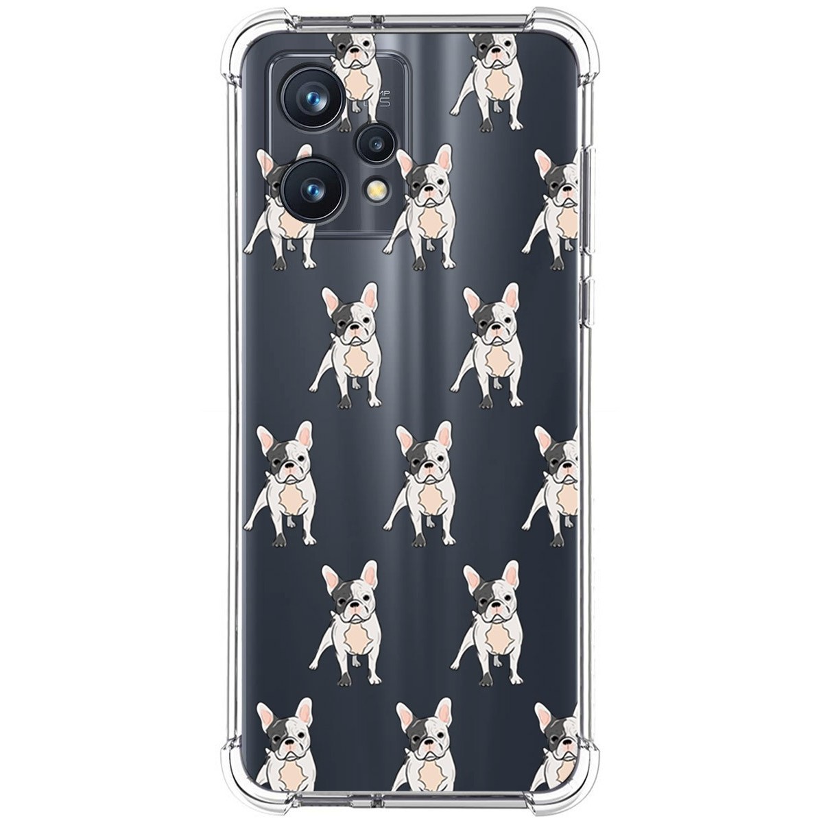 Funda Silicona Antigolpes para Realme 9 Pro Plus 5G diseño Perros 12 Dibujos