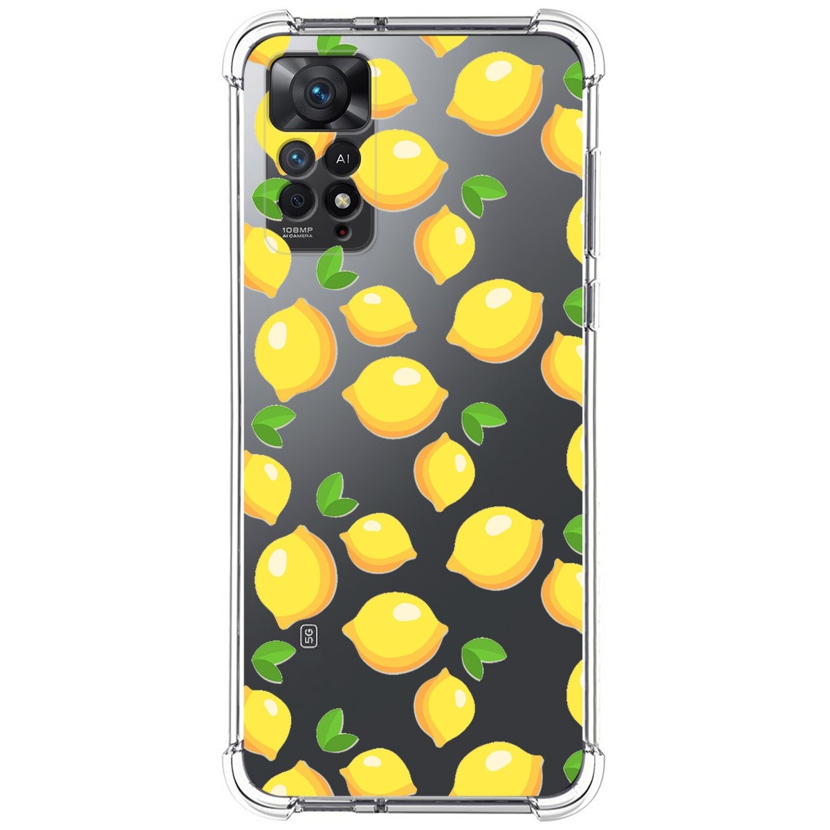 Funda Silicona Antigolpes para Xiaomi Redmi Note 11 Pro / 11 Pro 5G diseño Limones Dibujos