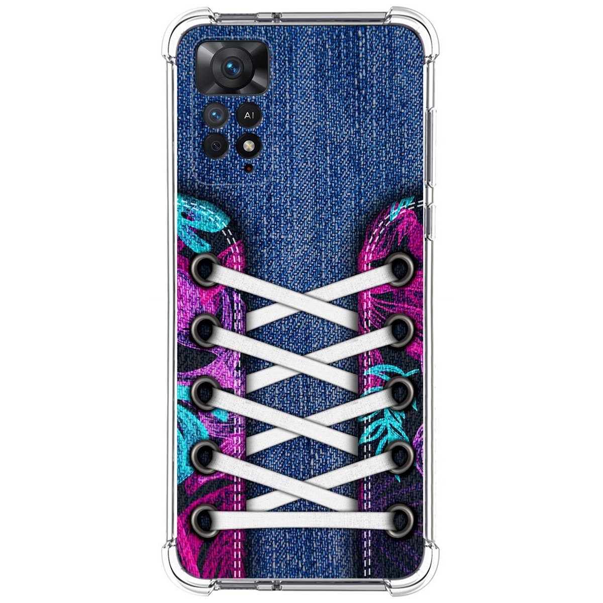 Funda Silicona Antigolpes para Xiaomi Redmi Note 11 Pro / 11 Pro 5G diseño Zapatillas 06 Dibujos