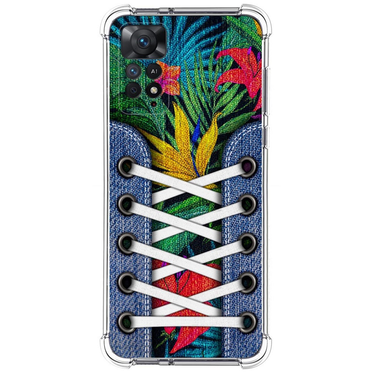 Funda Silicona Antigolpes para Xiaomi Redmi Note 11 Pro / 11 Pro 5G diseño Zapatillas 12 Dibujos