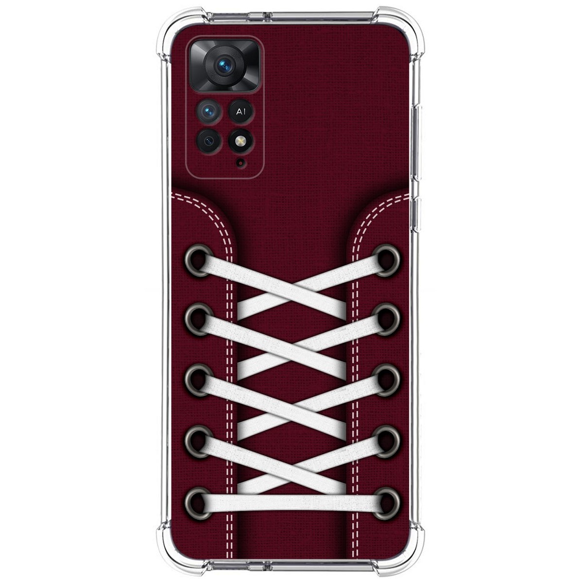 Funda Silicona Antigolpes para Xiaomi Redmi Note 11 Pro / 11 Pro 5G diseño Zapatillas 17 Dibujos
