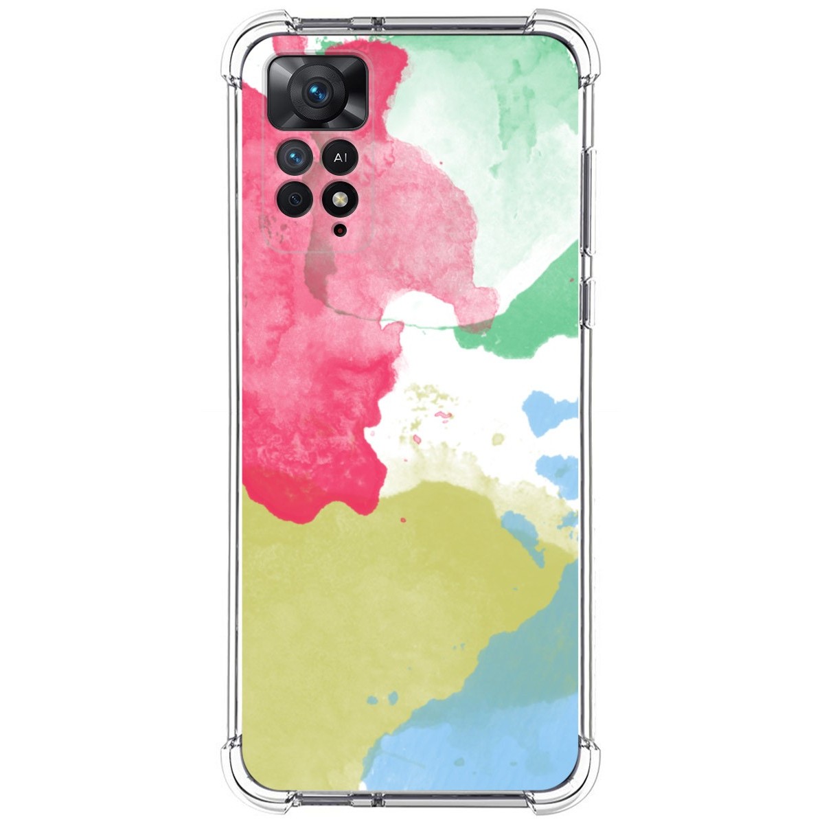 Funda Silicona Antigolpes para Xiaomi Redmi Note 11 Pro / 11 Pro 5G diseño Acuarela 02 Dibujos