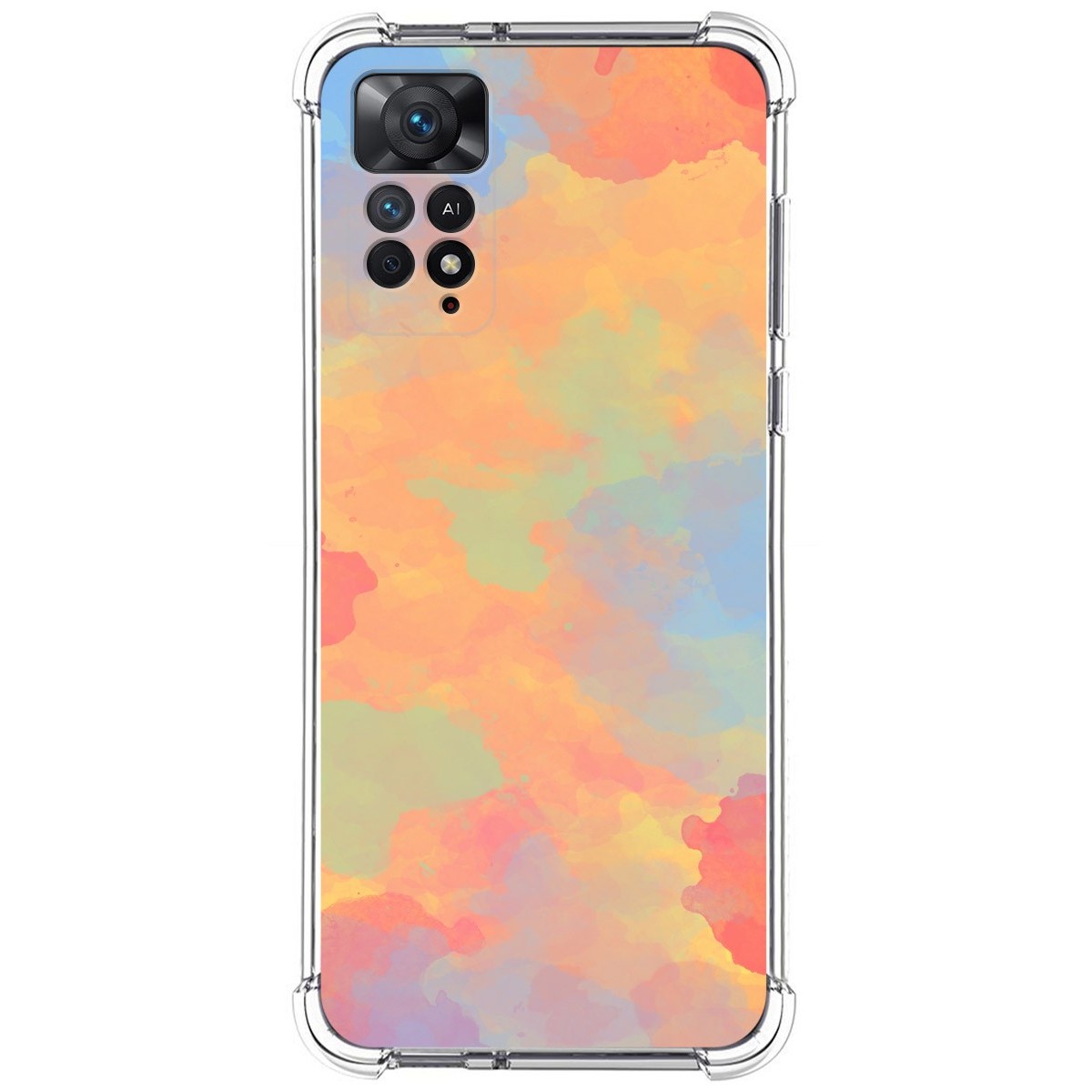 Funda Silicona Antigolpes para Xiaomi Redmi Note 11 Pro / 11 Pro 5G diseño Acuarela 08 Dibujos