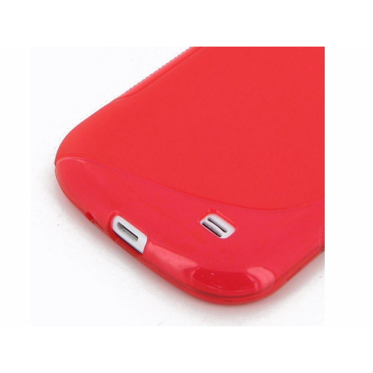 Funda Gel Tpu Samsung Samsung Galaxy Express I8730 S Line Color Roja