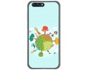Funda Gel Tpu para Asus Zenfone 4 5.5" Ze554Kl Diseño Familia Dibujos