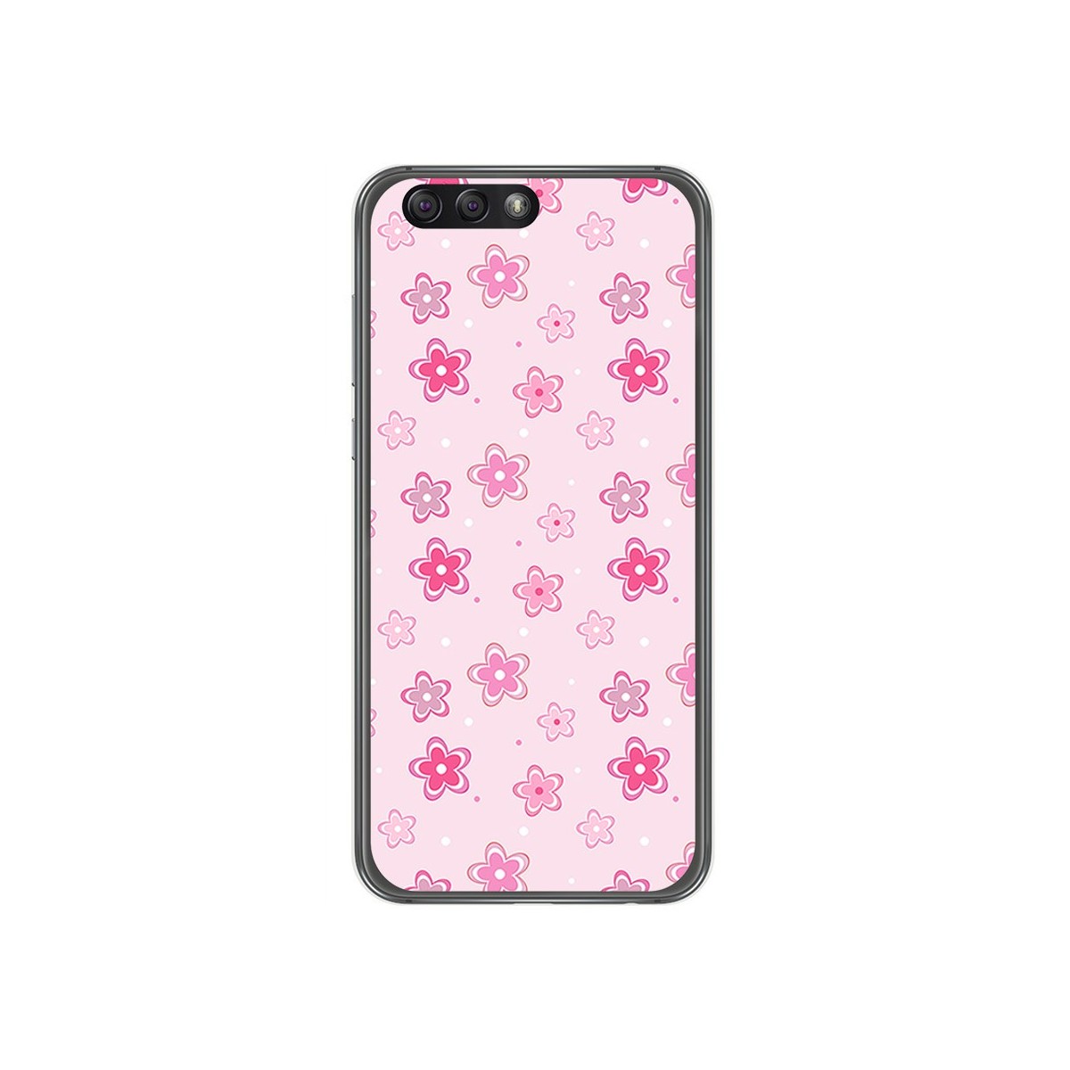Funda Gel Tpu para Asus Zenfone 4 5.5" Ze554Kl Diseño Flores Dibujos