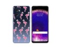 Funda Silicona Transparente para Oppo Find X5 Lite 5G diseño Flamenco Dibujos