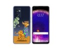 Funda Silicona Transparente para Oppo Find X5 Lite 5G diseño Jirafa Dibujos