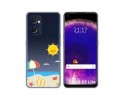 Funda Silicona Transparente para Oppo Find X5 Lite 5G diseño Playa Dibujos