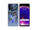 Funda Silicona Transparente para Oppo Find X5 Lite 5G diseño Plumas Dibujos