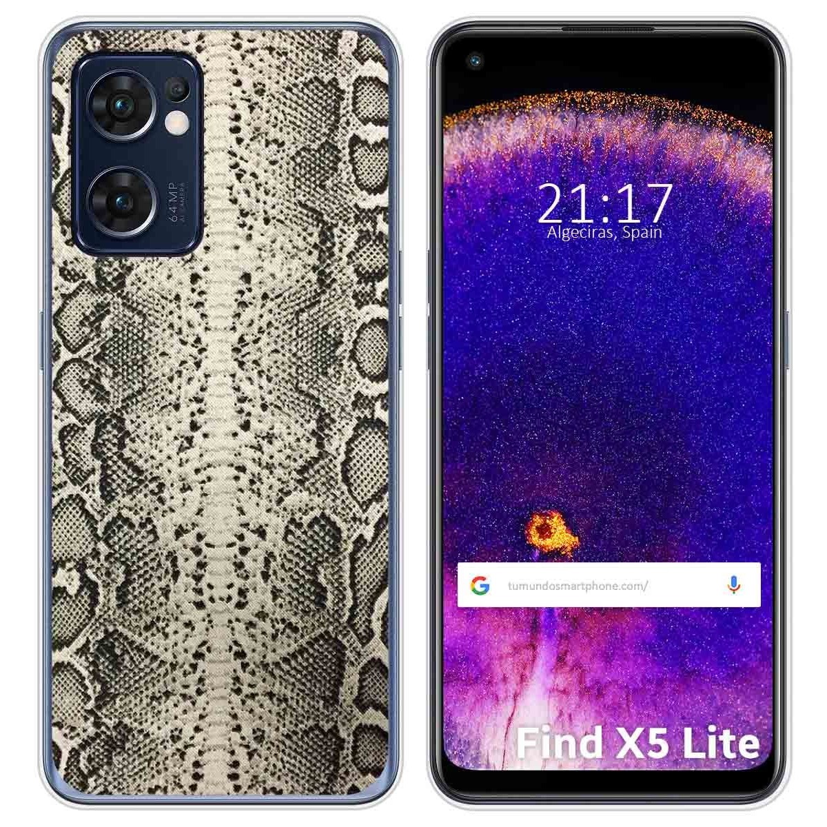 Funda Silicona para Oppo Find X5 Lite 5G diseño Animal 01 Dibujos