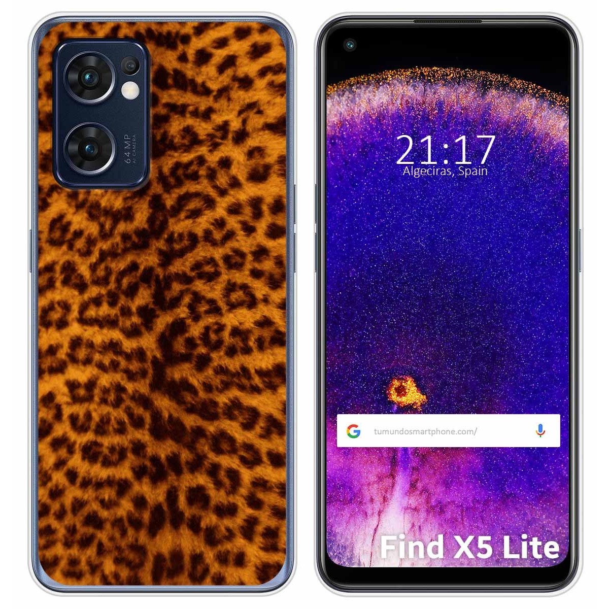 Funda Silicona para Oppo Find X5 Lite 5G diseño Animal 03 Dibujos