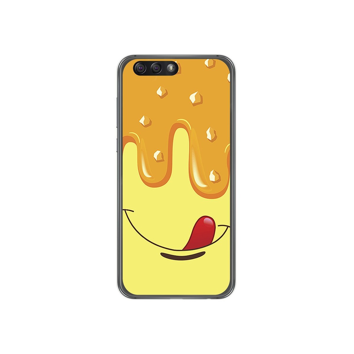 Funda Gel Tpu para Asus Zenfone 4 5.5" Ze554Kl Diseño Helado Vainilla Dibujos