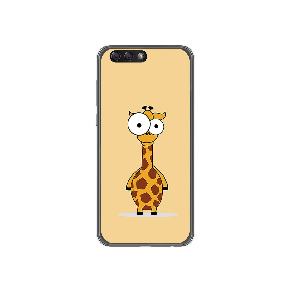Funda Gel Tpu para Asus Zenfone 4 5.5" Ze554Kl Diseño Jirafa Dibujos