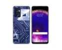 Funda Silicona para Oppo Find X5 Lite 5G diseño Circuito Dibujos