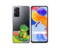 Funda Silicona Transparente para Xiaomi Redmi Note 11 Pro / 11 Pro 5G diseño Coco Dibujos
