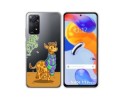 Funda Silicona Transparente para Xiaomi Redmi Note 11 Pro / 11 Pro 5G diseño Jirafa Dibujos