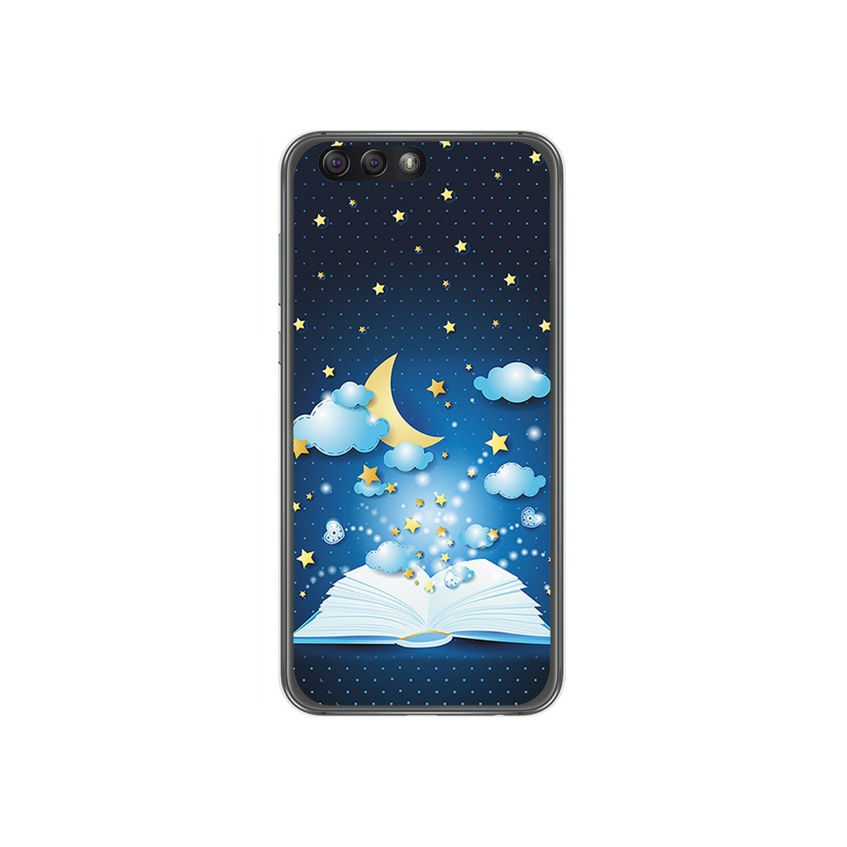 Funda Gel Tpu para Asus Zenfone 4 5.5" Ze554Kl Diseño Libro Cuentos Dibujos