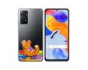 Funda Silicona Transparente para Xiaomi Redmi Note 11 Pro / 11 Pro 5G diseño Leopardo Dibujos