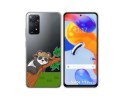 Funda Silicona Transparente para Xiaomi Redmi Note 11 Pro / 11 Pro 5G diseño Panda Dibujos