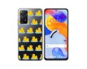Funda Silicona Transparente para Xiaomi Redmi Note 11 Pro / 11 Pro 5G diseño Pato Dibujos