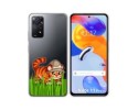 Funda Silicona Transparente para Xiaomi Redmi Note 11 Pro / 11 Pro 5G diseño Tigre Dibujos