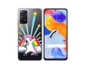 Funda Silicona Transparente para Xiaomi Redmi Note 11 Pro / 11 Pro 5G diseño Unicornio Dibujos