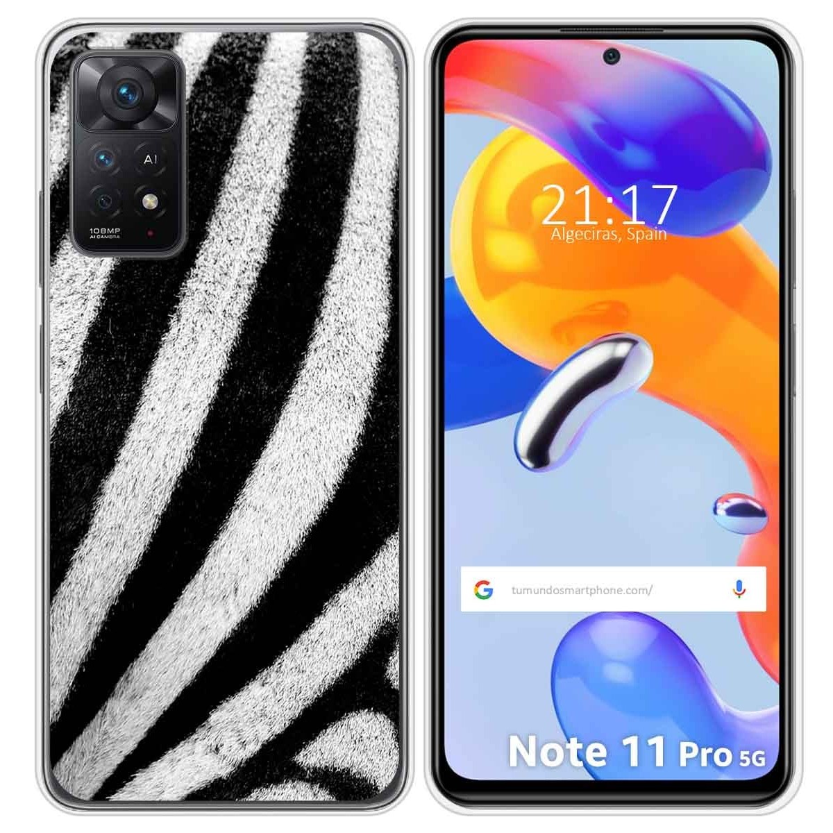 Funda Silicona para Xiaomi Redmi Note 11 Pro / 11 Pro 5G diseño Animal 02 Dibujos