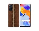 Funda Silicona para Xiaomi Redmi Note 11 Pro / 11 Pro 5G diseño Cuero 01 Dibujos