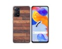 Funda Silicona para Xiaomi Redmi Note 11 Pro / 11 Pro 5G diseño Madera 03 Dibujos
