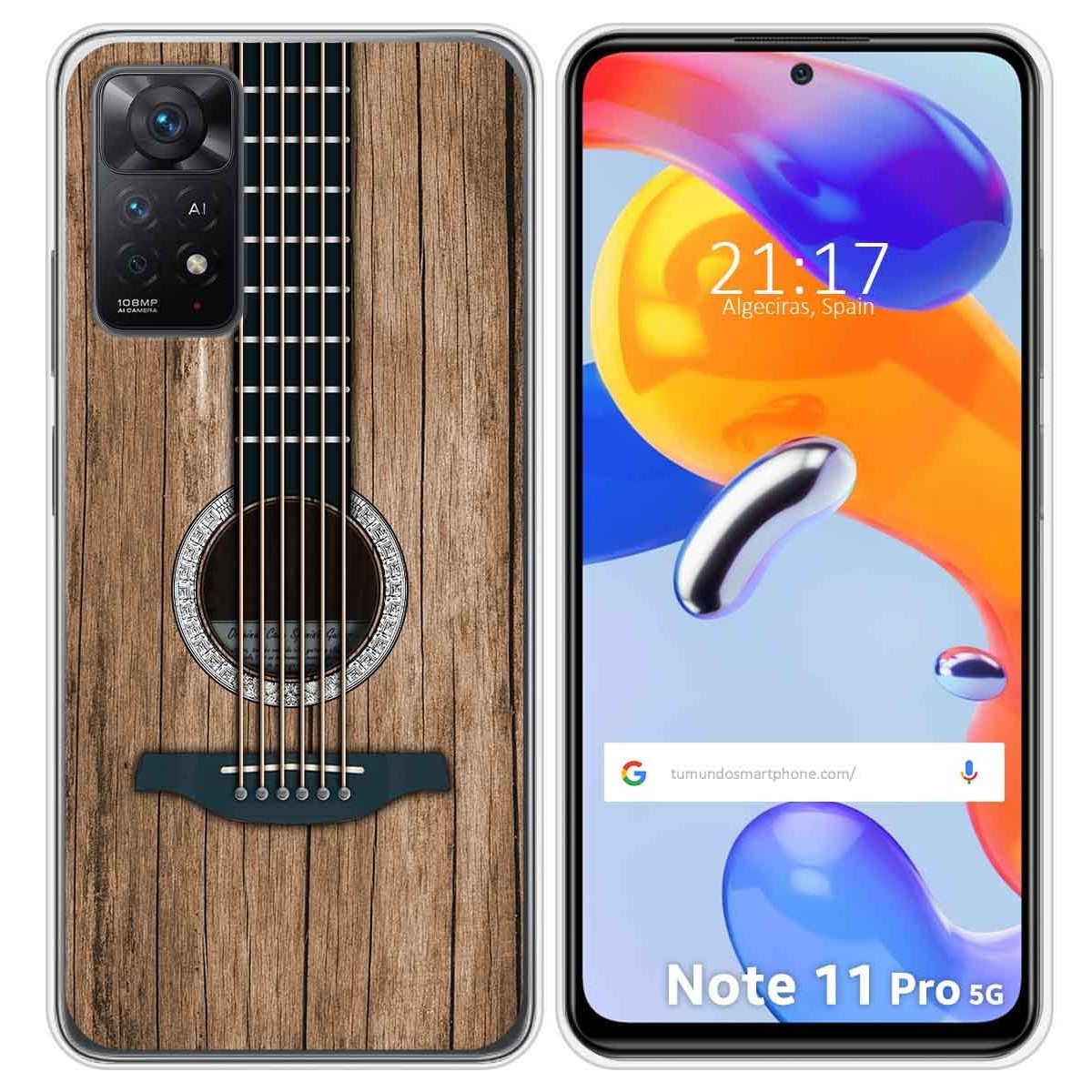 Funda Silicona para Xiaomi Redmi Note 11 Pro / 11 Pro 5G diseño Madera 11 Dibujos