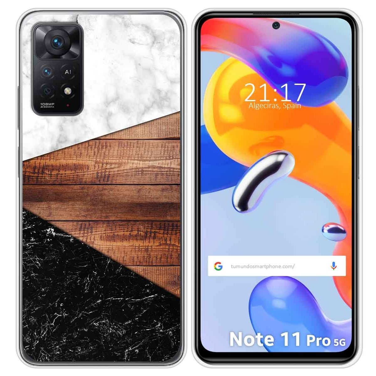 Funda Silicona para Xiaomi Redmi Note 11 Pro / 11 Pro 5G diseño Mármol 11 Dibujos