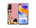 Funda Silicona para Xiaomi Redmi Note 11 Pro / 11 Pro 5G diseño Brochas Dibujos