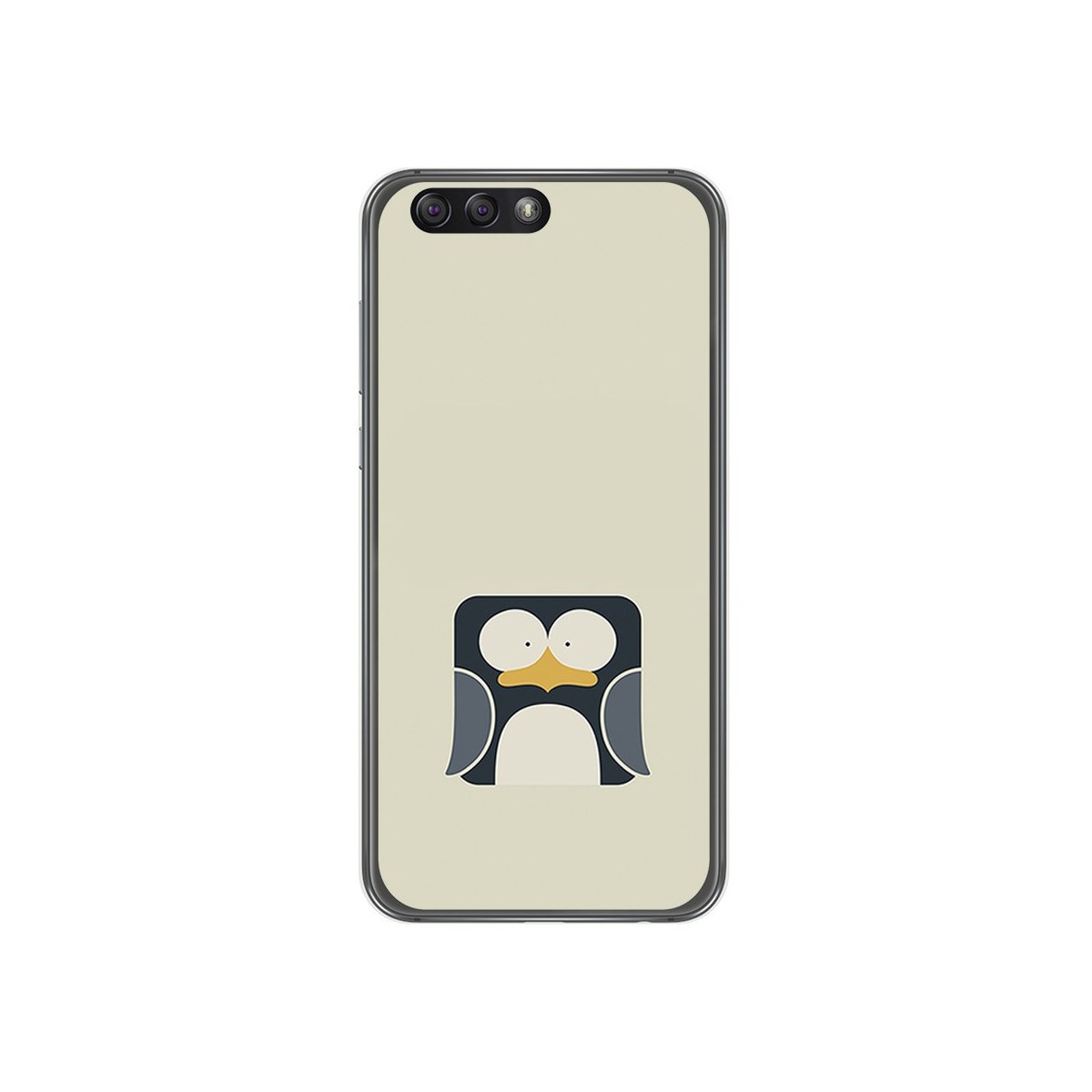Funda Gel Tpu para Asus Zenfone 4 5.5" Ze554Kl Diseño Pingüino Dibujos