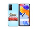 Funda Silicona para Xiaomi Redmi Note 11 Pro / 11 Pro 5G diseño Furgoneta Dibujos