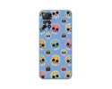Funda Silicona Líquida Azul para Xiaomi Redmi Note 11 Pro / 11 Pro 5G diseño Catrina Dibujos