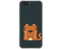 Funda Gel Tpu para Asus Zenfone 4 5.5" Ze554Kl Diseño Tigre Dibujos