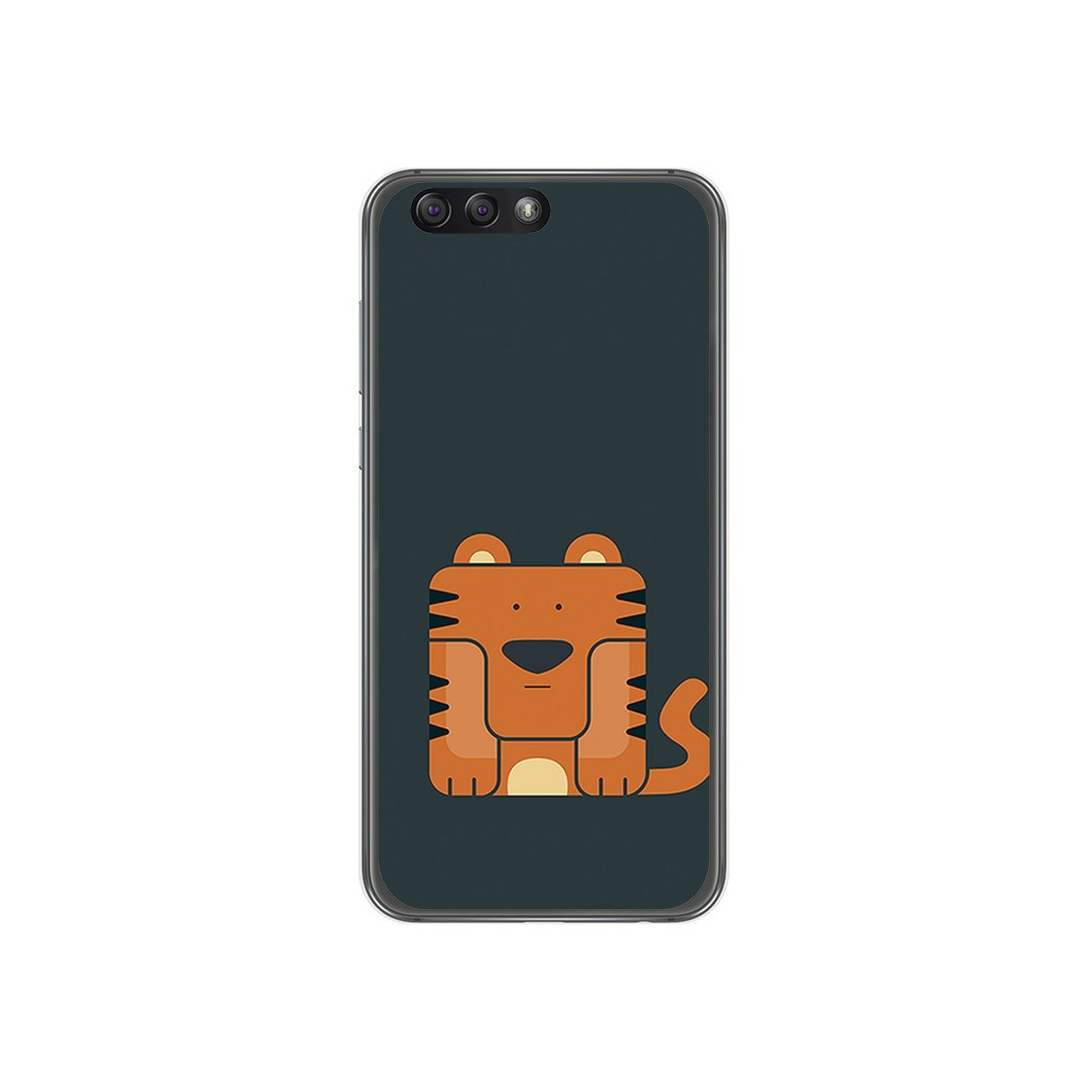 Funda Gel Tpu para Asus Zenfone 4 5.5" Ze554Kl Diseño Tigre Dibujos