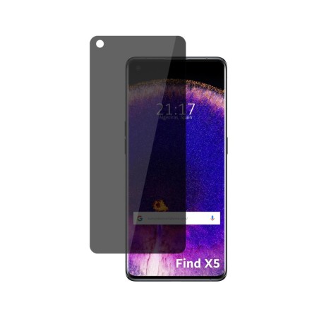 Protector Pantalla Hidrogel Privacidad Antiespías para Oppo Find X5 5G