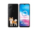 Funda Silicona Transparente para Alcatel 3X 4CAM diseño Perros 02 Dibujos
