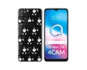 Funda Silicona Transparente para Alcatel 3X 4CAM diseño Perros 07 Dibujos