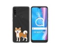 Funda Silicona Transparente para Alcatel 1SE 2020 diseño Perros 02 Dibujos