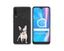 Funda Silicona Transparente para Alcatel 1SE 2020 diseño Perros 06 Dibujos