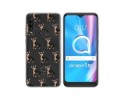 Funda Silicona Transparente para Alcatel 1SE 2020 diseño Perros 11 Dibujos