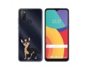 Funda Silicona Transparente para Alcatel 1S 2021 / 3L 2021 diseño Perros 05 Dibujos