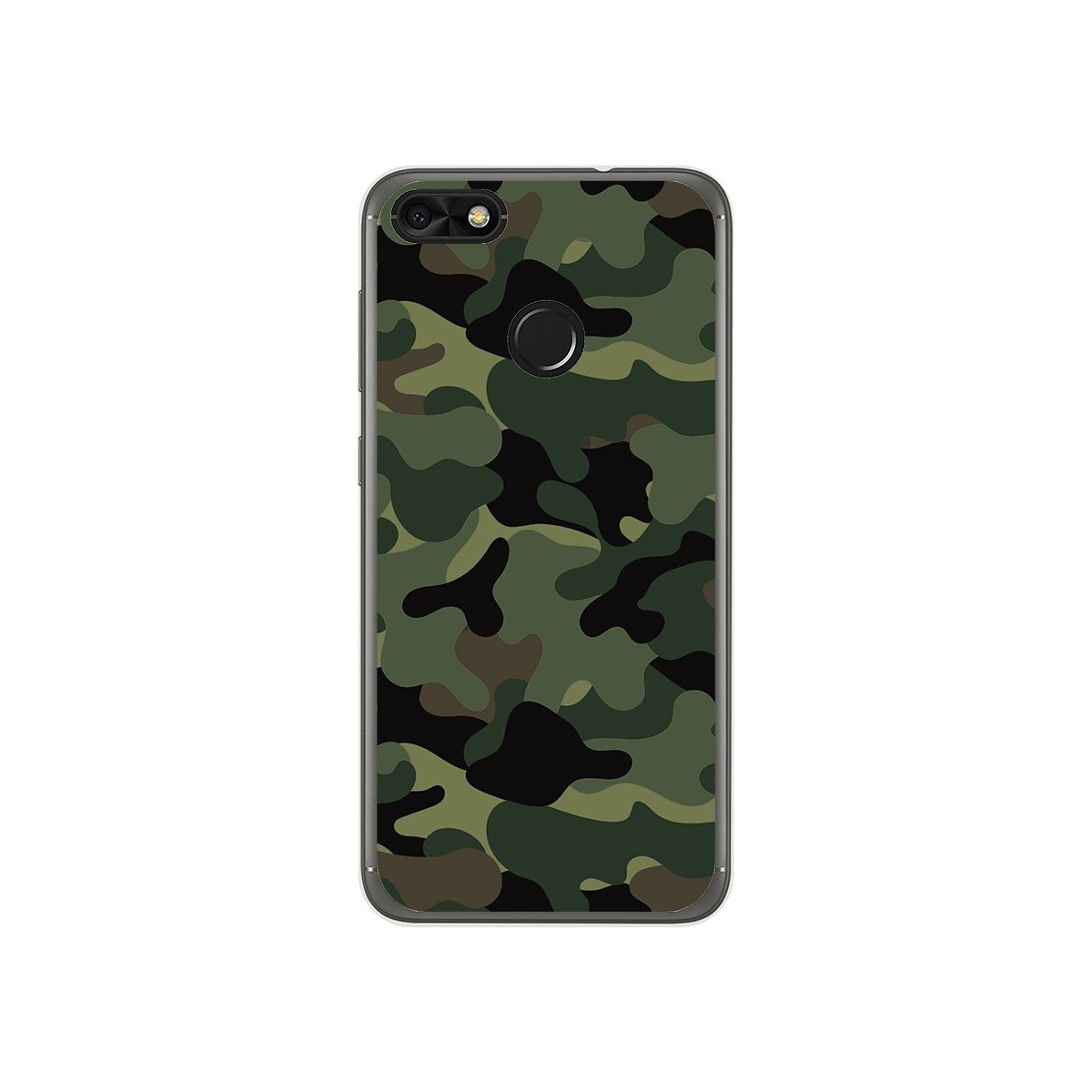 Funda Gel Tpu para Huawei Y6 Pro 2017 / P9 Lite Mini Diseño Camuflaje Dibujos