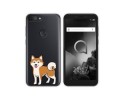 Funda Silicona Transparente para Alcatel 1S 2019 diseño Perros 02 Dibujos